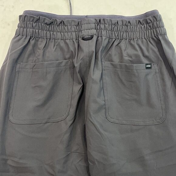 prAna NEW Wonderland Rocks Pant Womens M Charcoal Gray Stretch Pockets Pull On - Picture 13 of 16